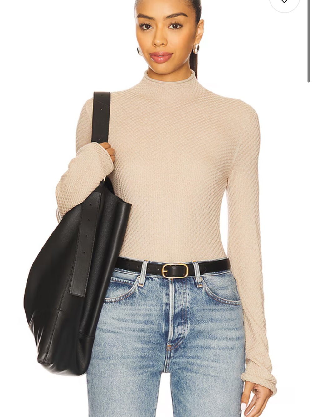 Kori Funnel Neck Top in Tan
Lovers and Friends Size M